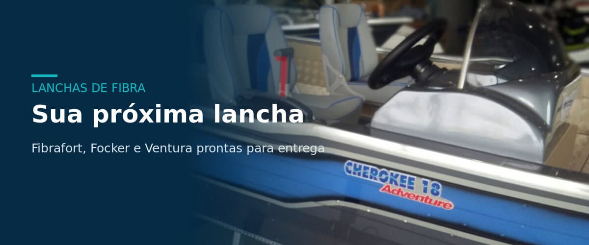 Sua próxima lancha
